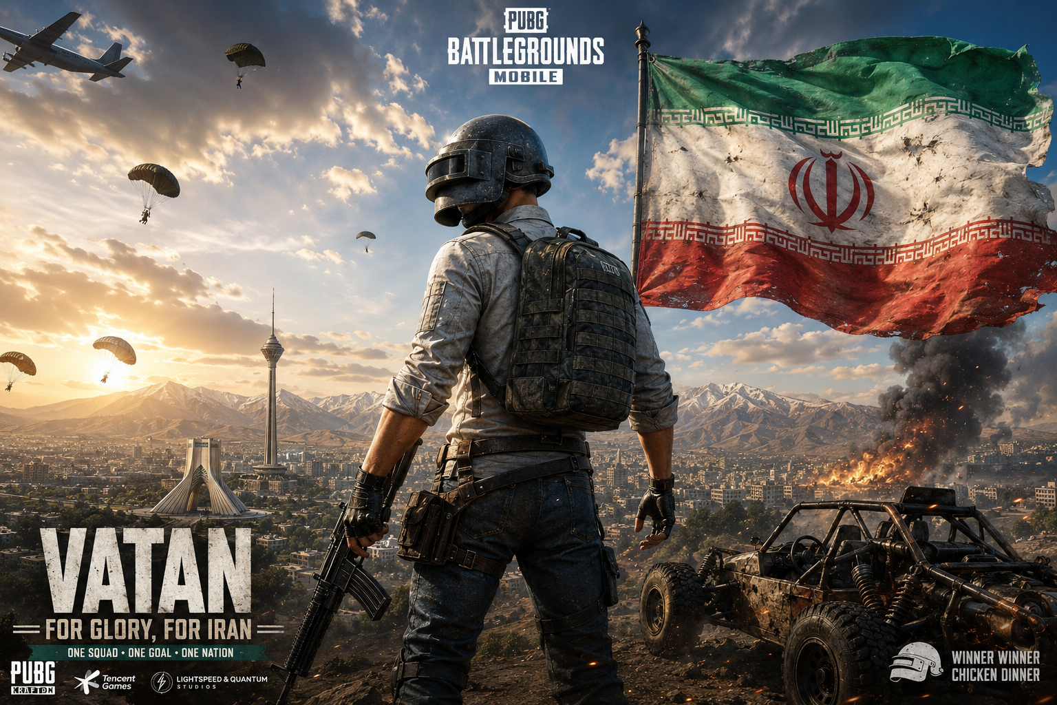 ☠️ Welcome to VatanNoMercy اینجا فقط یه قانون وجود داره... یا شکارچی باش، یا شکار شو. 🔥 هدشات، کلچ و وینهای پشتسره...