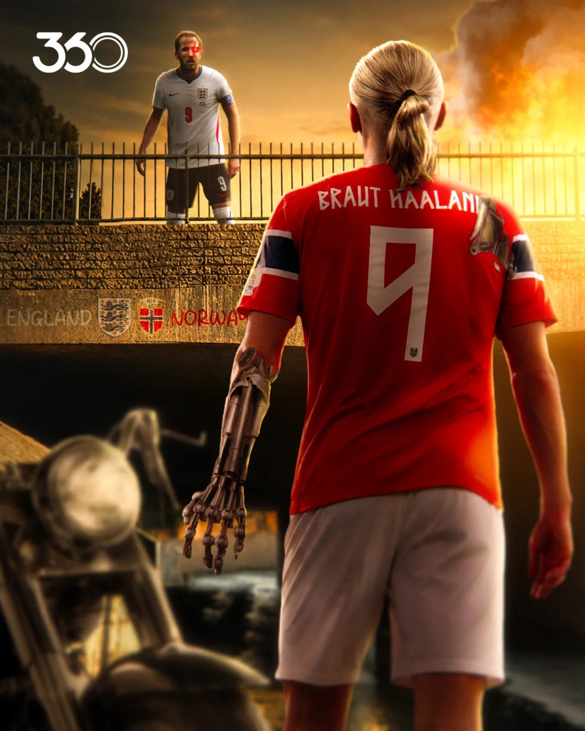  ⚔ برنده این دشمنی؟ برنده جنگ جهانی دو ماشین گلزنی‼️🦾 🔹 نروژ 🇳🇴 - انگلیس 🏴 🏟 جام جهانی ۲۰۲۶ - ۱/۴ ...