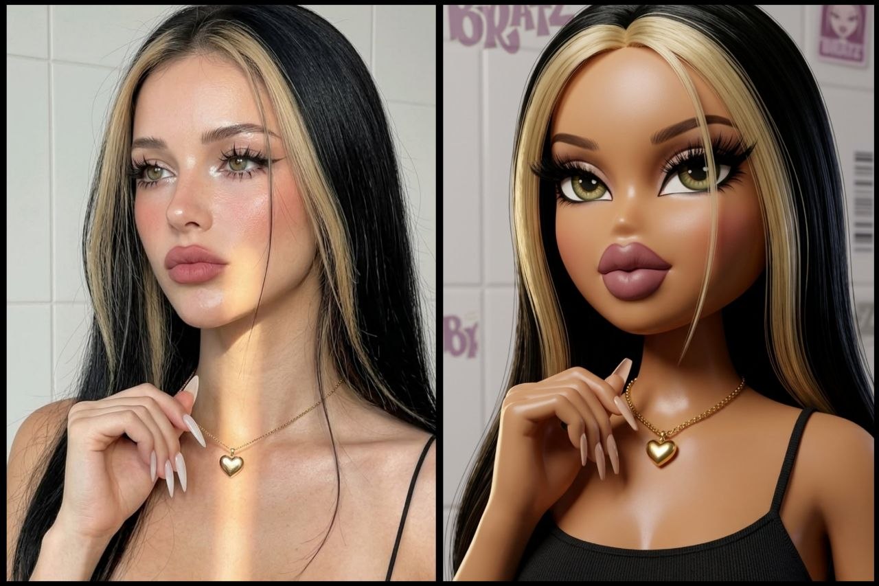 پرامپت Bratz 🖤💅 @selectestyle