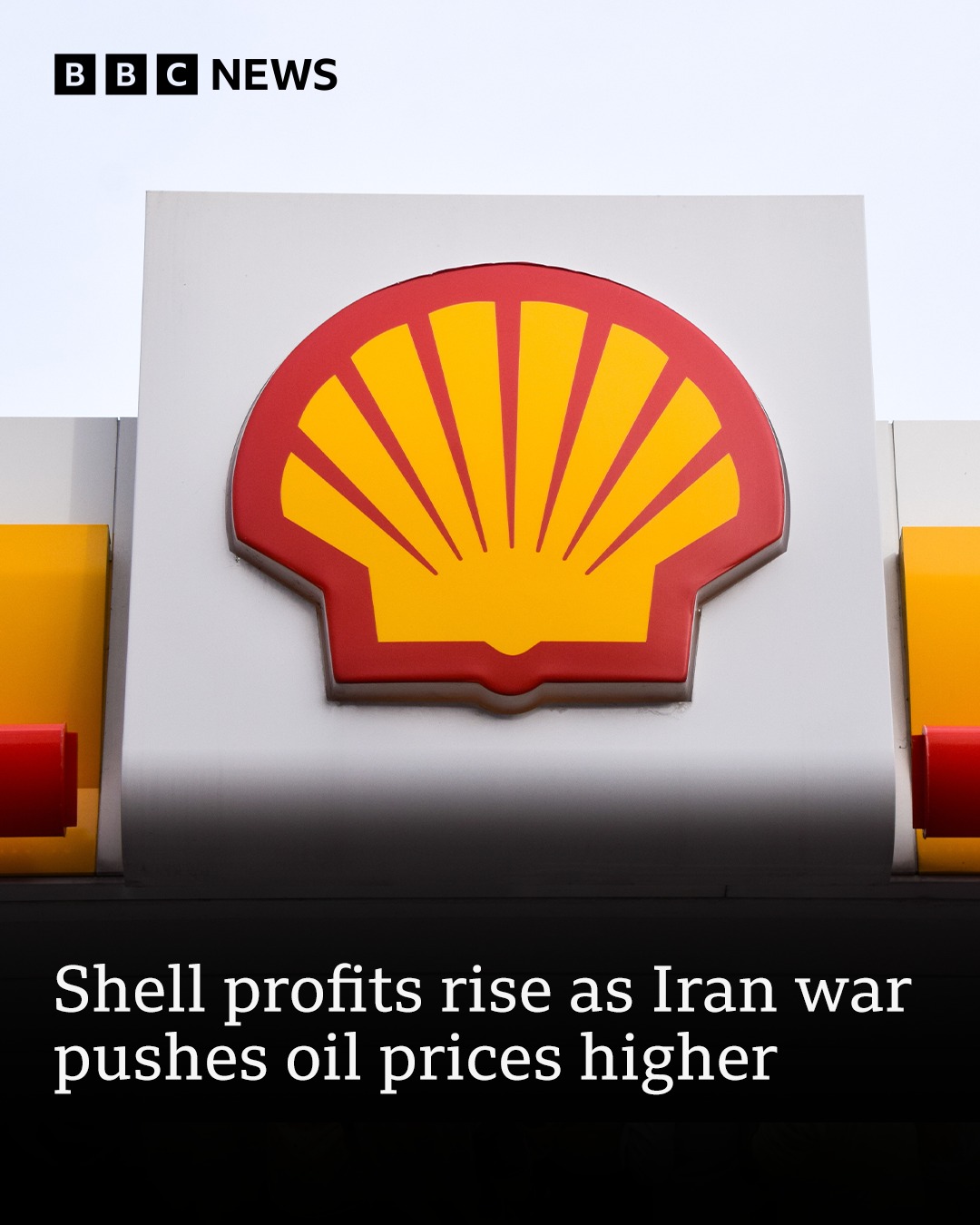 Profits at oil giant Shell have risen in the first three months of the year following the sharp increase in oil price...