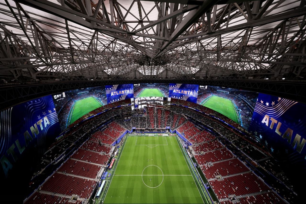 🏟🏴󠁧󠁢󠁥󠁮󠁧󠁿🇦🇷 ورزشگاه آماده بازی حساس انگلیس و آرژانتین @time_football