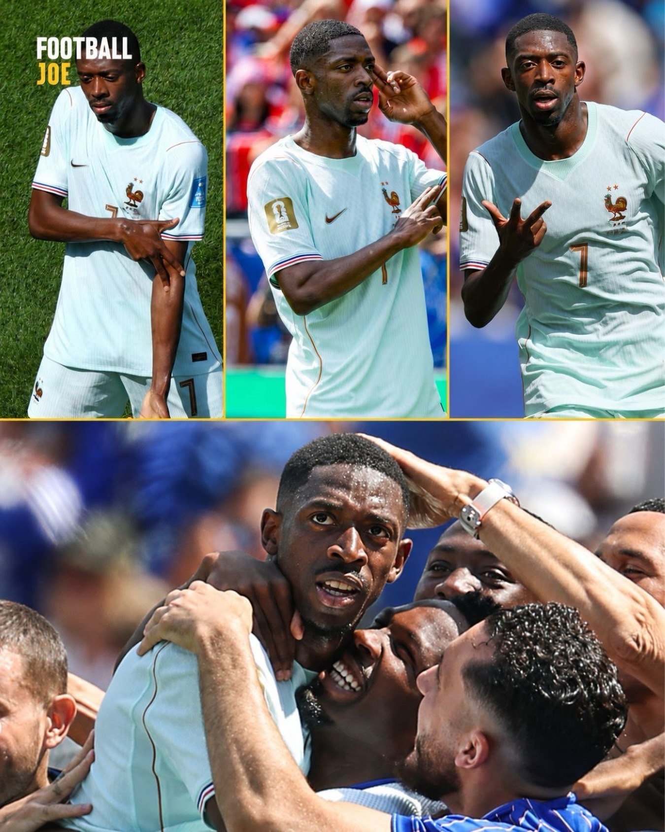 THREE GOALS. THREE CELEBRATIONS! 🔥👏
Ousmane Dembélé was unstoppable, bagging a sensational first-half hat-trick ag...