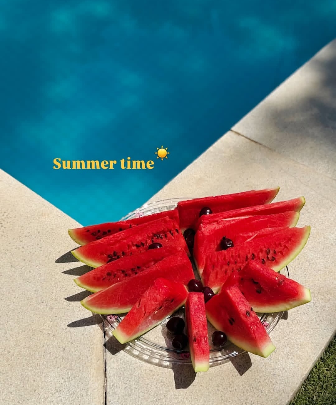 تابستون فصل مورد علاقه ام 😋🍉