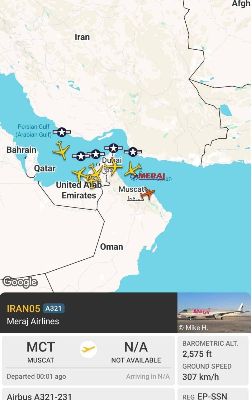 🔴عراقچی مسقط را ترک کرد @nownews