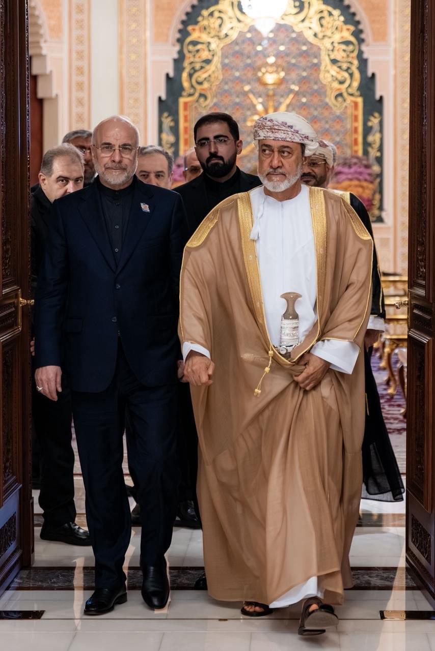 🔺دیدار و رایزنی قالیباف و هیئت همراه با سلطان عمان در مسقط

🔥