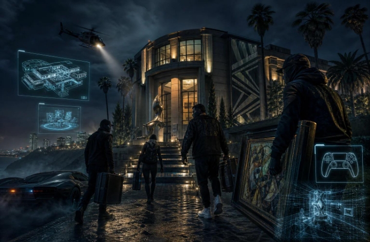 این تصاویر مربوط به خبر جدید The Kortz Center Heist هستند؛ بزرگ‌ترین Heist جدید GTA Online که در ۱۴ ژوئیه ۲۰۲۶ منتشر ...