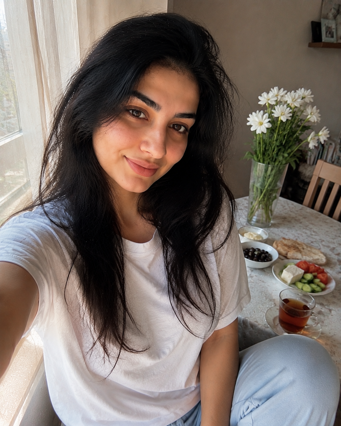 رژیم گرفتم غذای ساده رو بیشتر میپسندم 😊😊