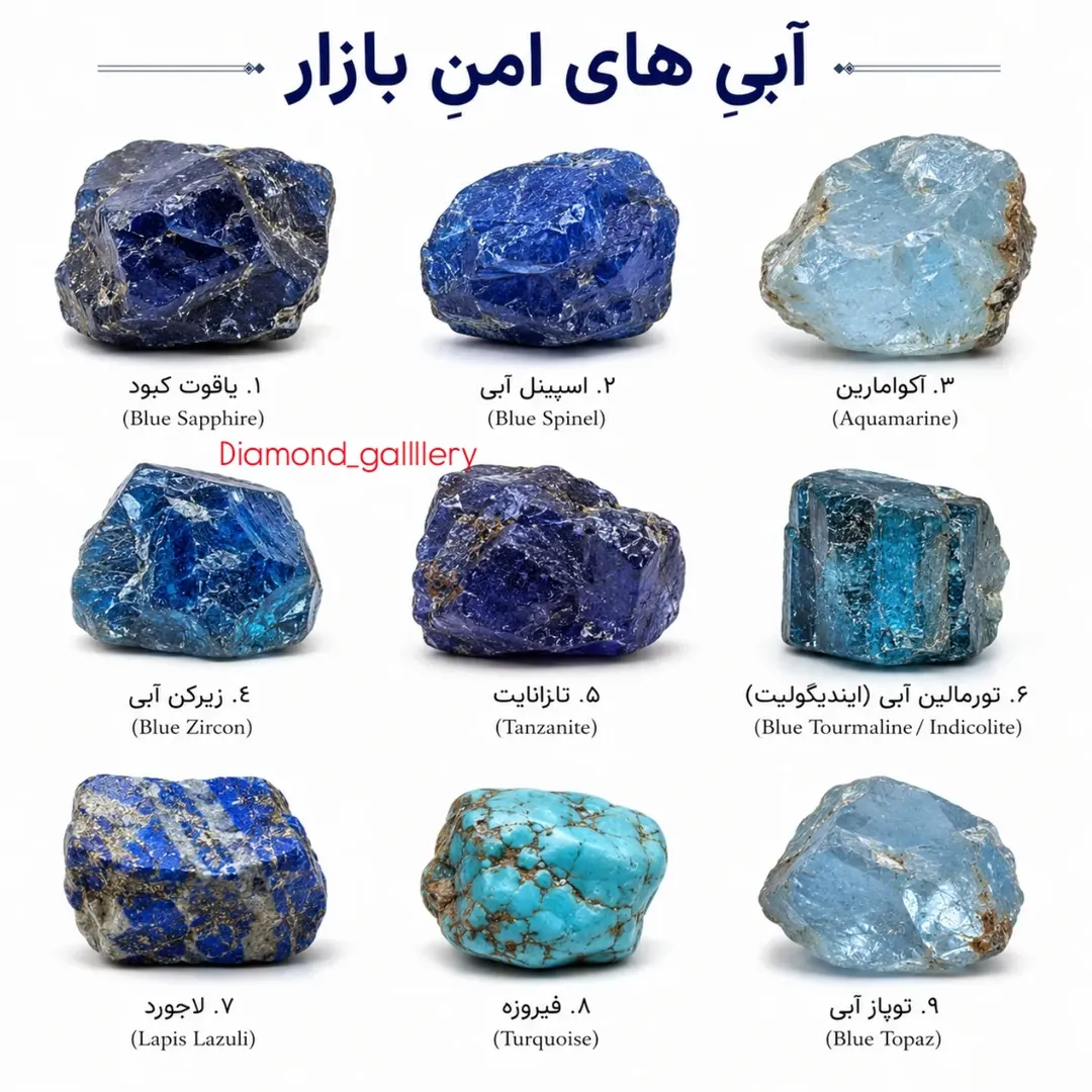 #repost #سنگ_جواهری #یاقوت_کبود #فیروزه #آکوامارین #تانزانایت #گوهرشناسی #سنگ_قیمتی #جواهرات #زمرد #یاقوت #زبرجد #مشه...