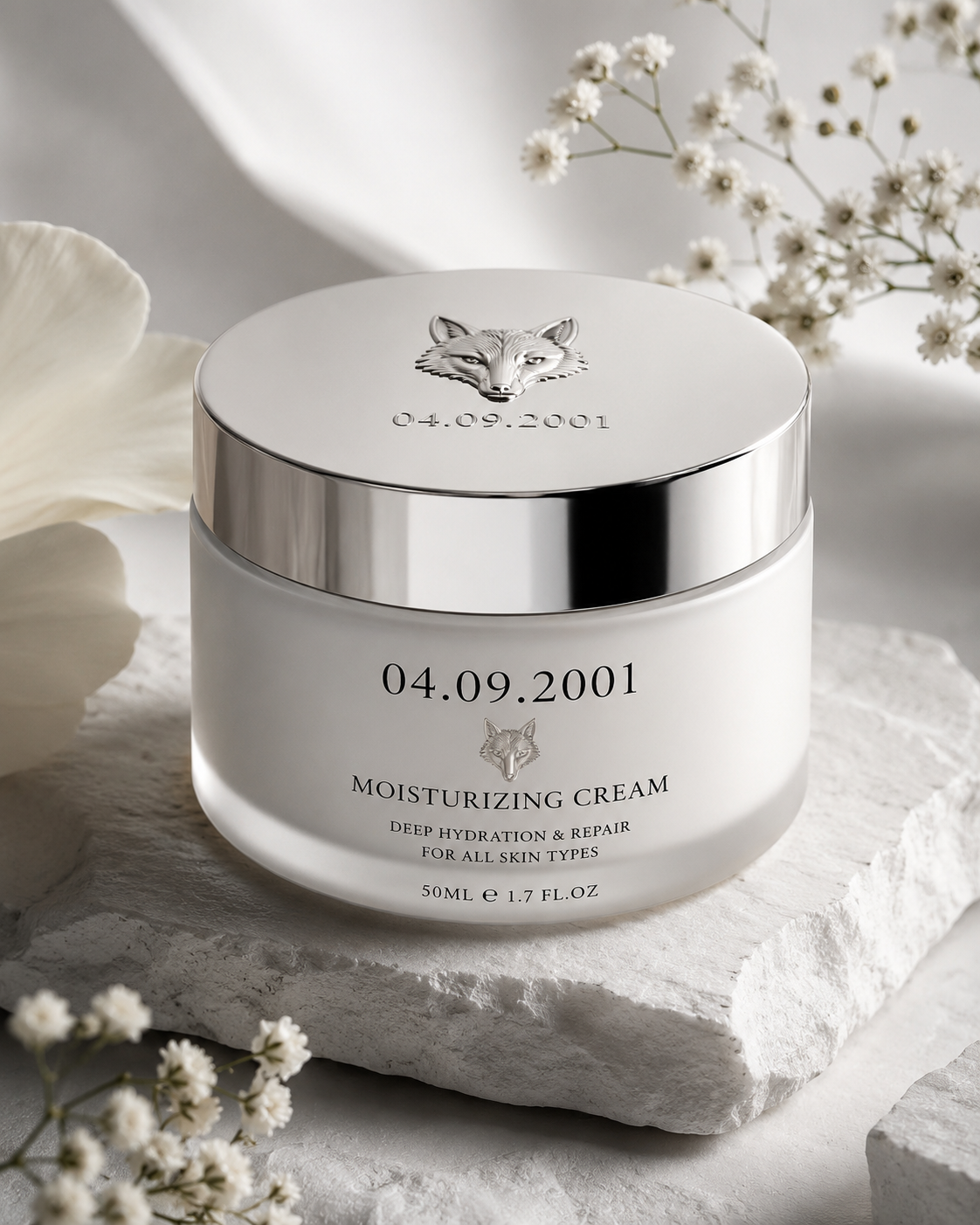 04.09.2001 MOISTURIZING CREAM A daily ritual of hydration, comfort, and timeless care. Formulated to deeply hydrate, ...