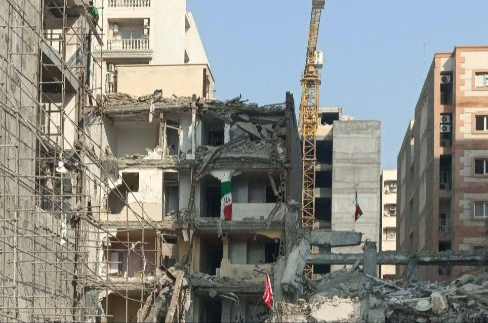 🚨 محل شهادت تنگسیری فرمانده نیروی دریایی سپاه در جنگ‌۴۰ روزه @thebrief