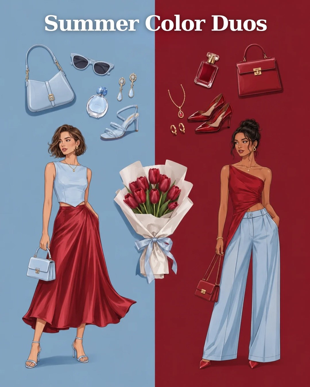 #استایل -استایل کردن با الهام گرفتن از گل ها🤩 @selectestyle 🦋