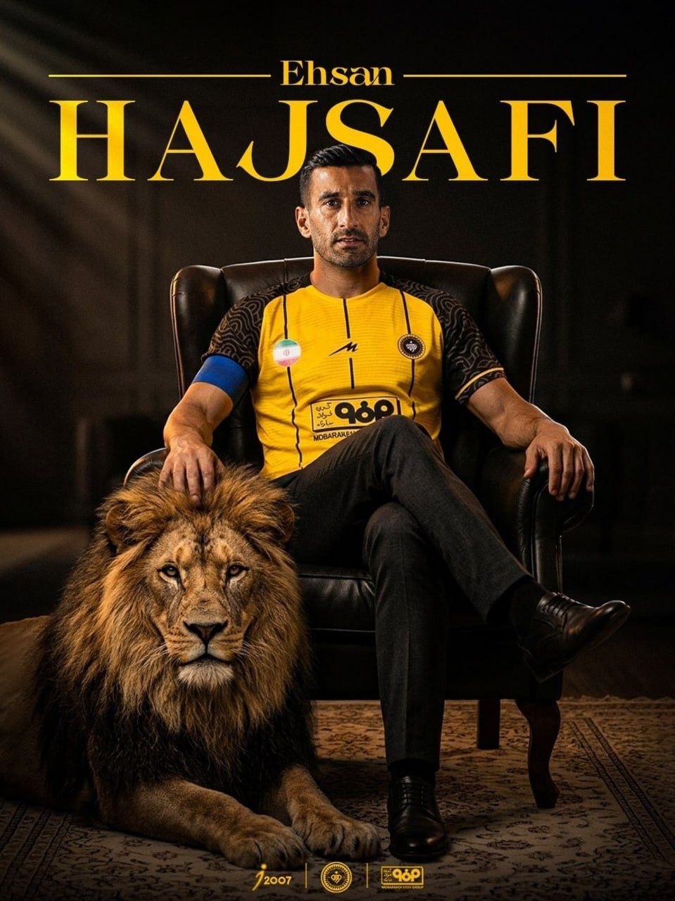 ✅⚽️💛قرارداد احسان حاج‌صفی با باشگاه سپاهان تمدید شد ⚽️ @time_football