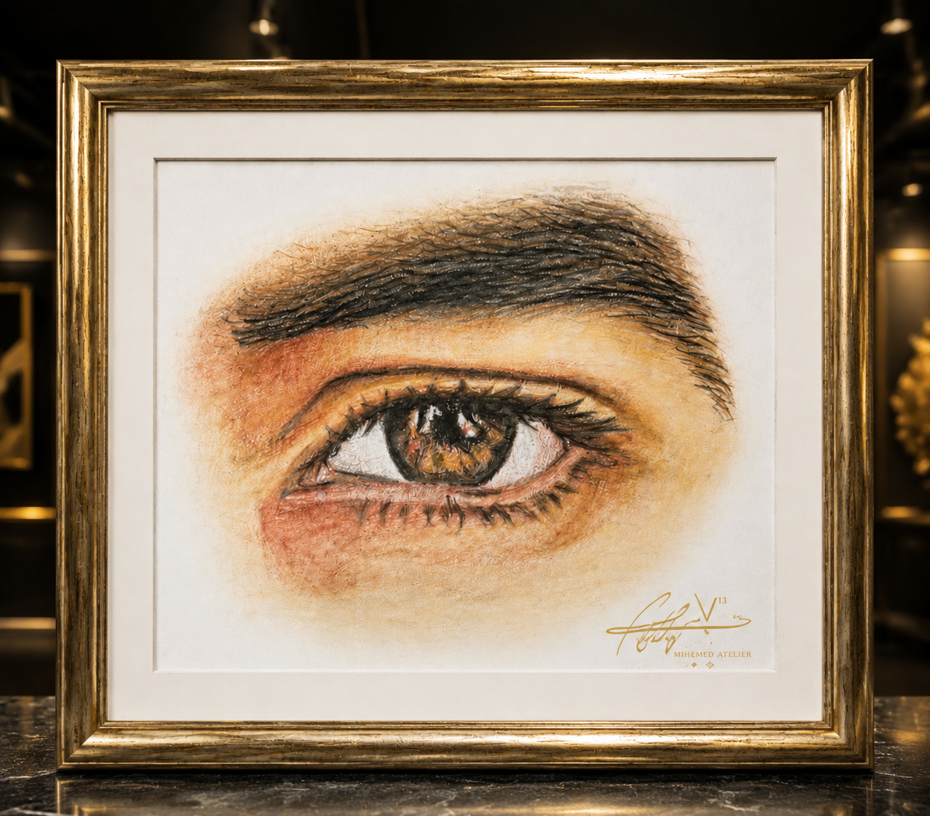 "Some souls are not meant to be forgotten… They become a piece of art, a silent memory hanging on the walls of time. ...
