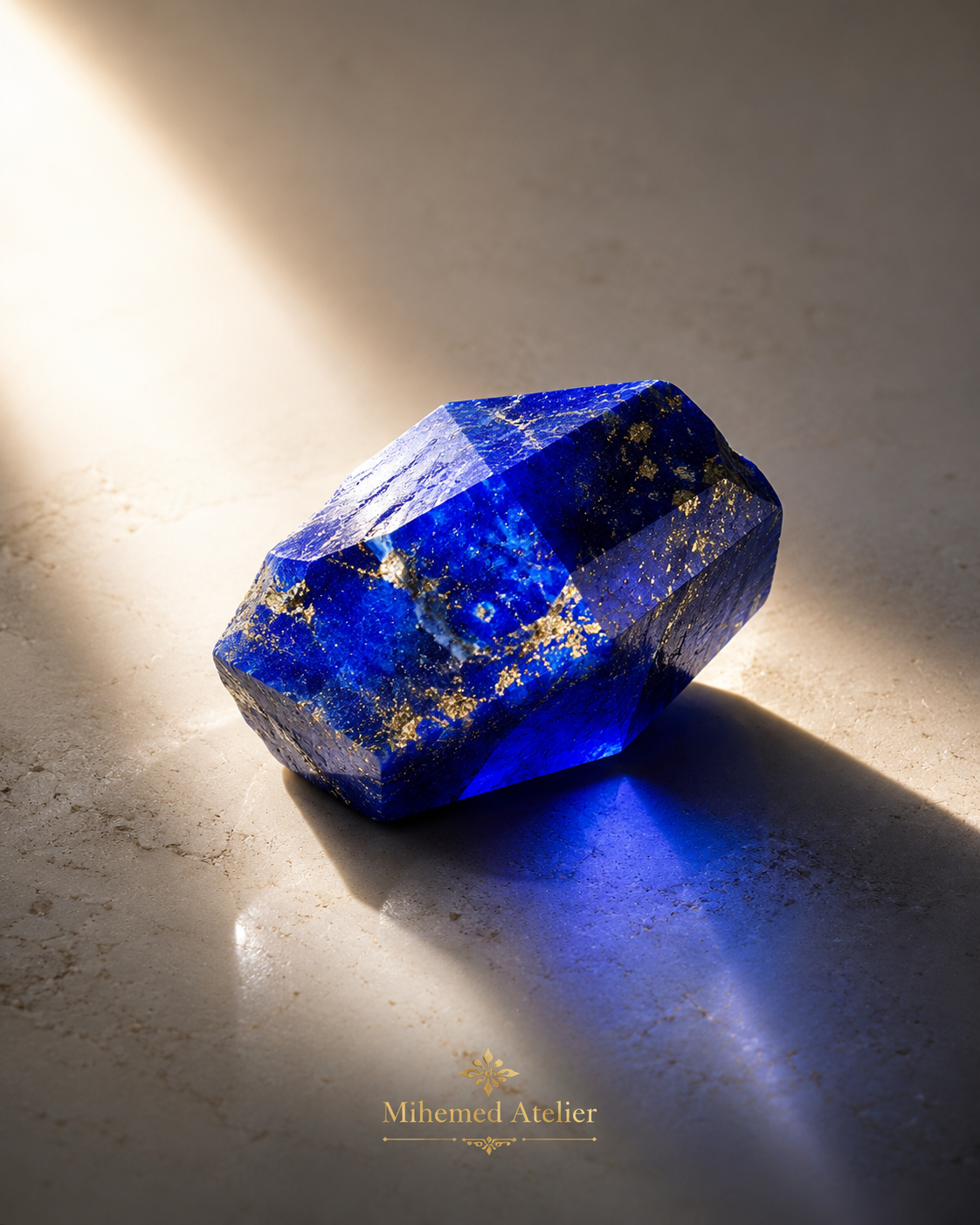 Born from the depths of blue. Where stone becomes art, and light becomes a signature. Lapis lazuli — timeless, rare, ...