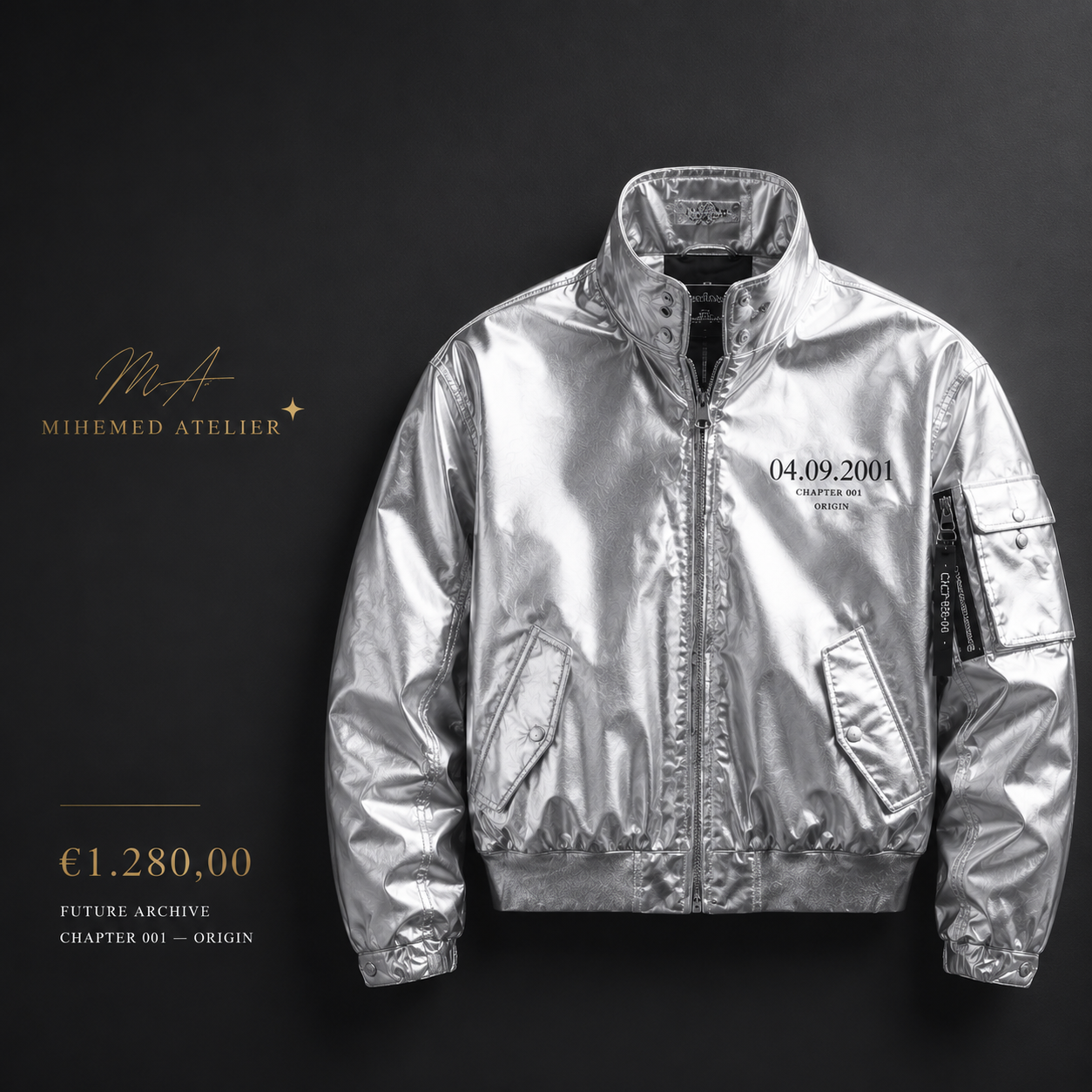 Recovered from the future. Designed with the memory of 2001. 04.09.2001 — Origin. MIHEMED ATELIER #FutureArchive #MIH...