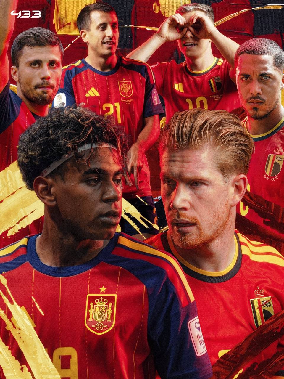 📊 🇪🇸🇧🇪آمار تقابل‌های اسپانیا و بلژیک: 🇪🇸 اسپانیا: 12 برد 🟰 5 تساوی 🇧🇪 بلژیک: 5 برد @time_football