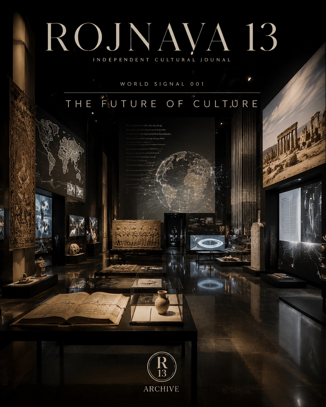 WORLD SIGNAL 001 THE FUTURE OF CULTURE The future is not created by forgetting the past. It is shaped by the connecti...