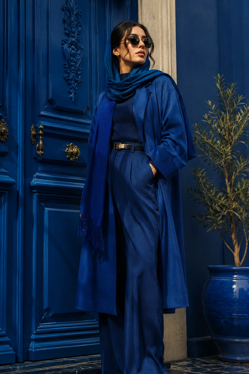 در دنیایی پر از رنگ، من آبی را انتخاب کردم؛ چون خاص بودن، انتخاب همه نیست. 💎💙 @selectestyle