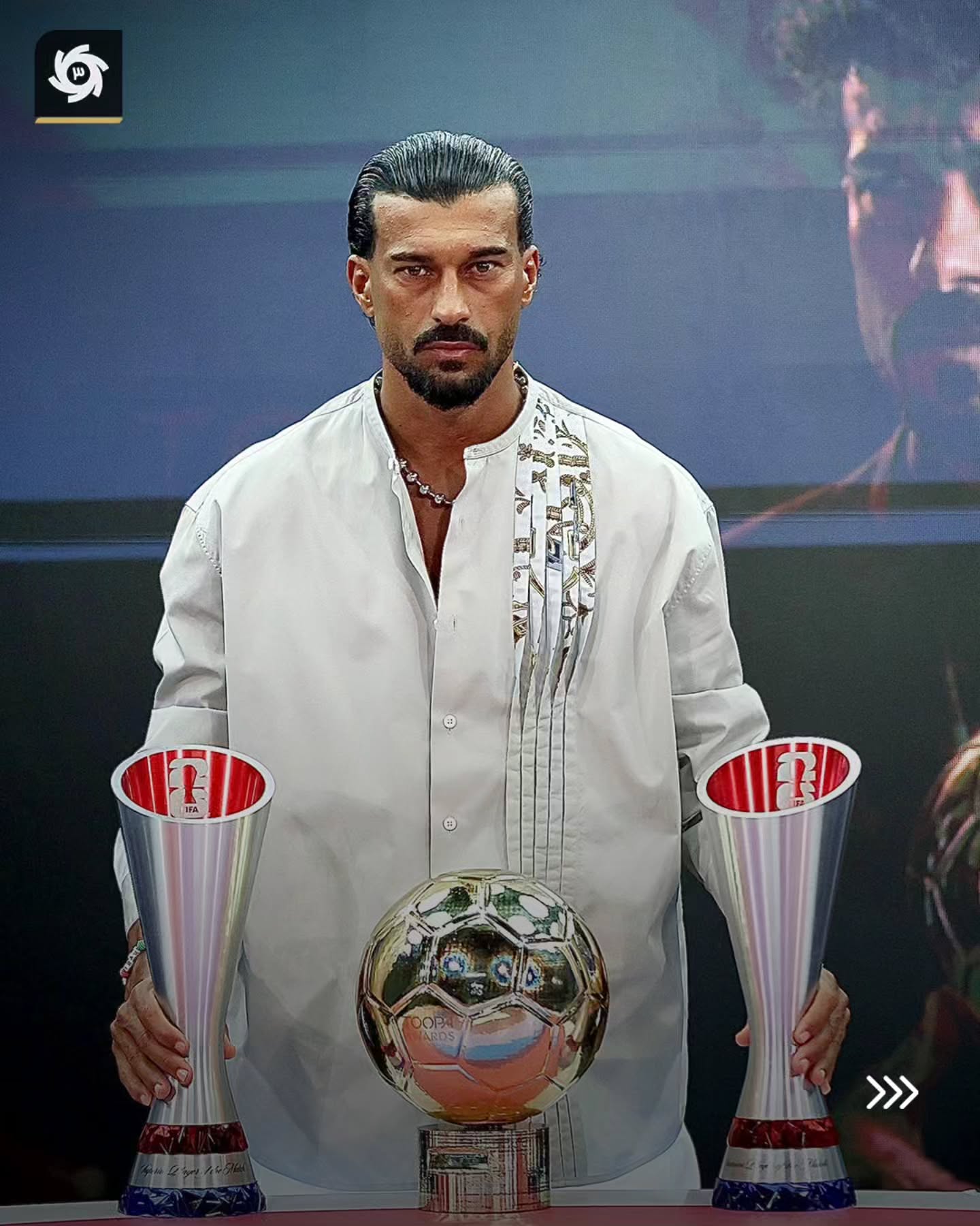  پست جدید رامین رضائیان در اینستاگرام 💬 رامین رضائیان: "خدای بزرگ…🤍🙏🤍 God’s plan 🤍 The 2026 iran player of the ...