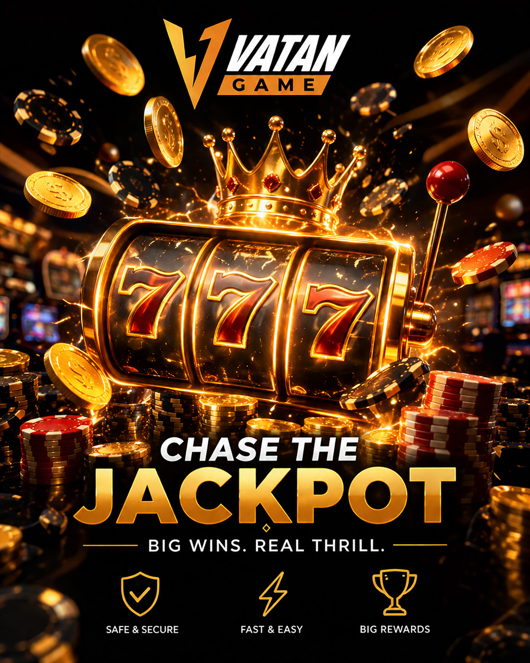Jackpot is calling ⚡
Are you ready to answer?