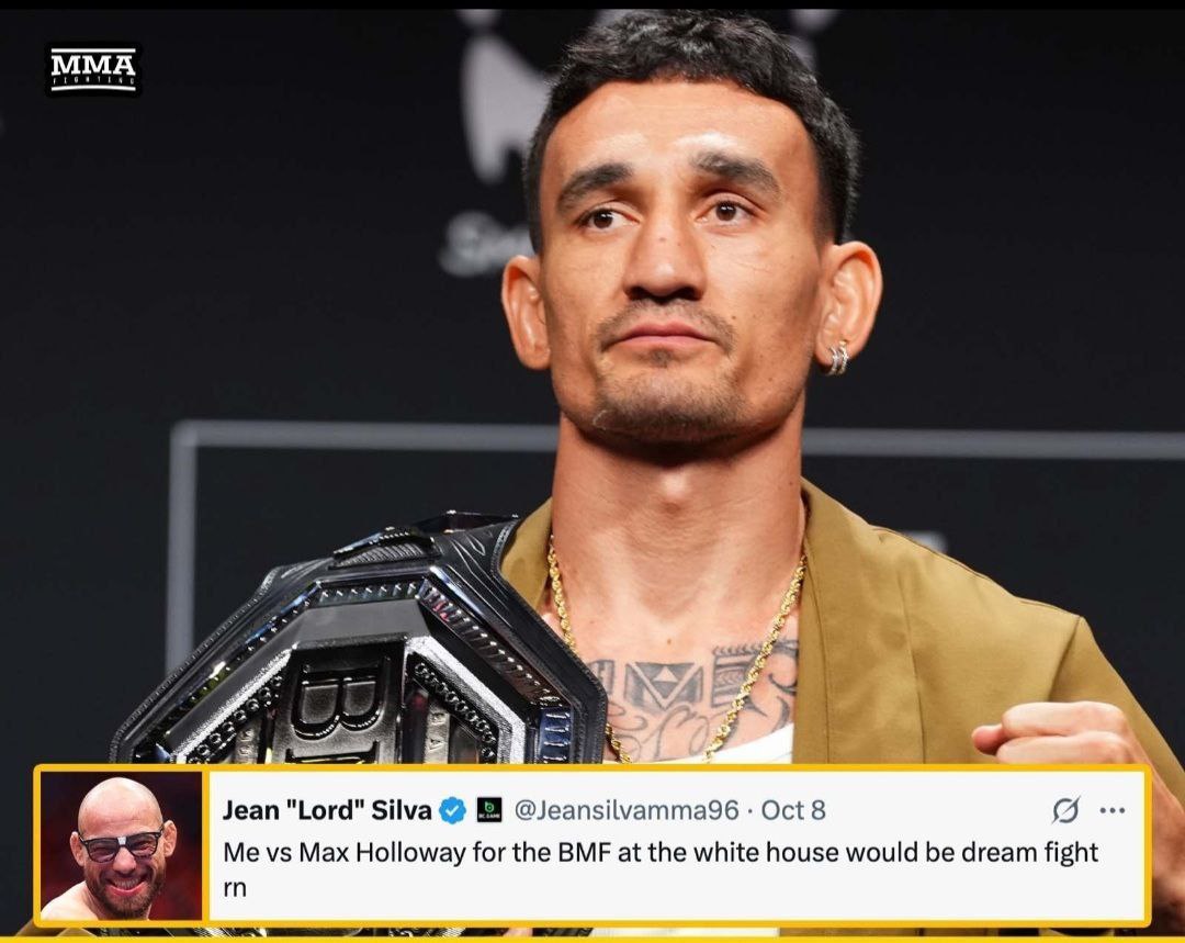 🔸 ژان سیلوا مکس هالووی را برای مبارزه در رویداد کاخ سفید سر کمربند BMF دعوت کرد 🥊🥊 ✅ بروزترین مرجع اخبار و ویدیو ه...