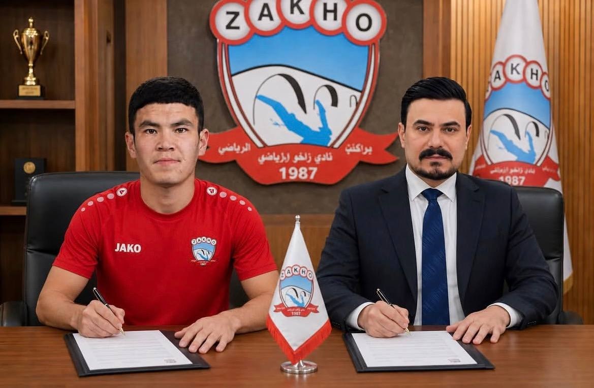 🇮🇶💣شرزود تمیروف، مهاجم سابق پرسپولیس و آقای گل فصل گذشته لیگ برتر عراق به تیم زاخو پیوست. ⚽️ @time_football